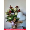 composition fleural de rose prix 65 euros.j